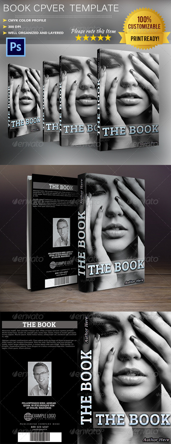 Book Cover Template Vol.8 - Miscellaneous Print Templates