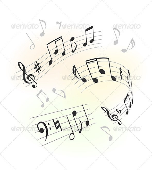 Music Design Elements - Decorative Vectors