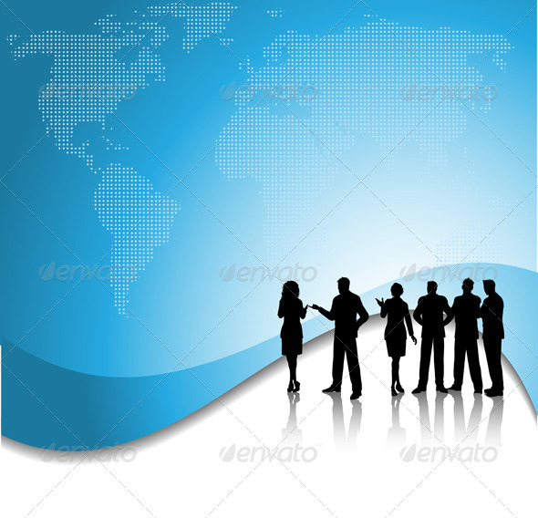 Business conversations - People Characters