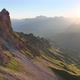 Sunrise in the Dolomites mountains - VideoHive Item for Sale