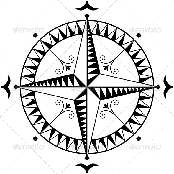 Wind Rose - Decorative Symbols Decorative