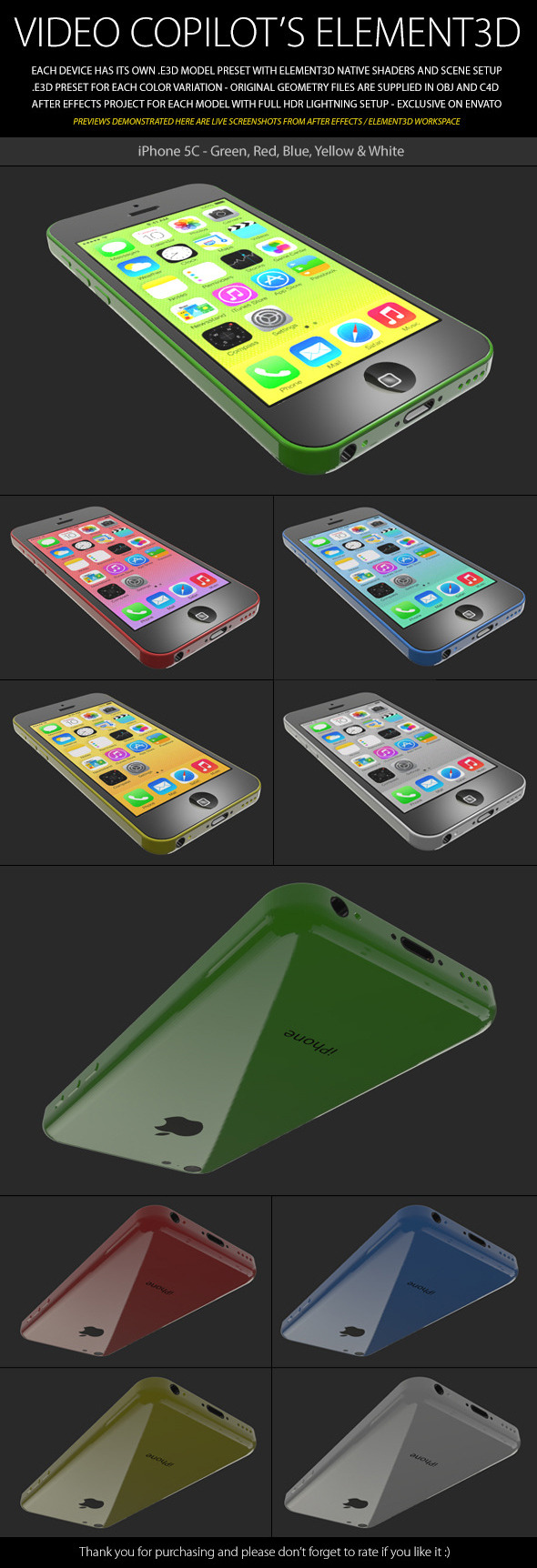 Element3D - iPhone - 3Docean 6101733