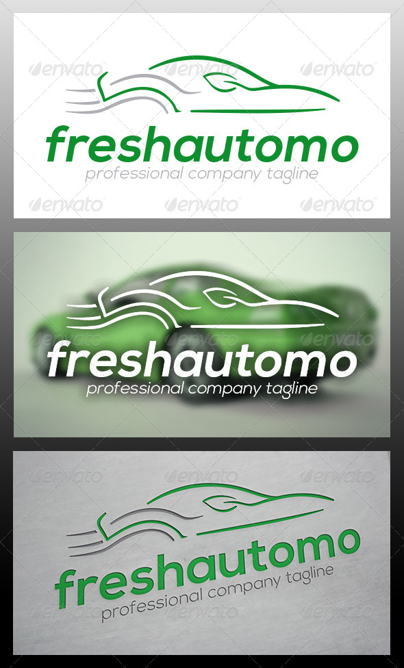 Fresh Car Logo Template - Objects Logo Templates