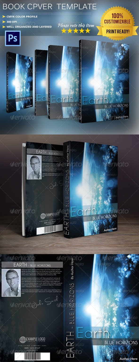 Book Cover Template Vol.9 - Miscellaneous Print Templates