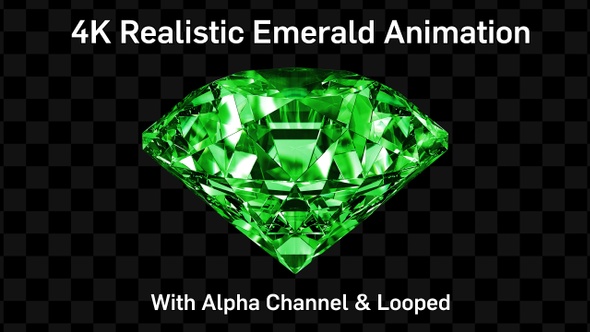 Photorealistic Emerald 4K