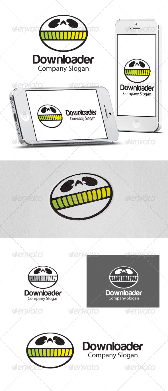 Downloader Cool Logo - Abstract Logo Templates
