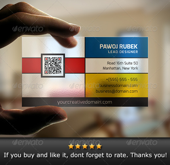 Creative Transparent Business Card - Creative Business Cards
