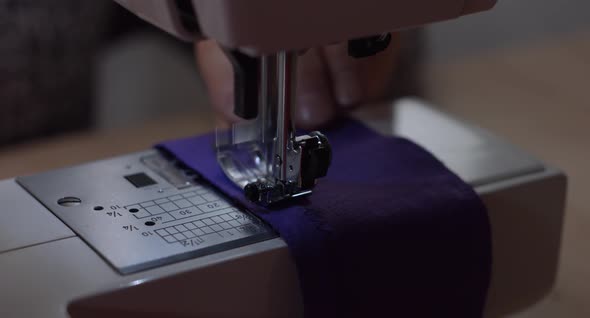 Sewing Needle Works On Fabric