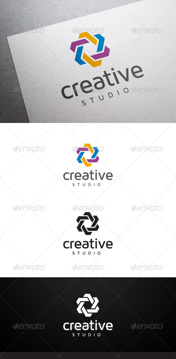 Creative Studio V3 Logo - Abstract Logo Templates