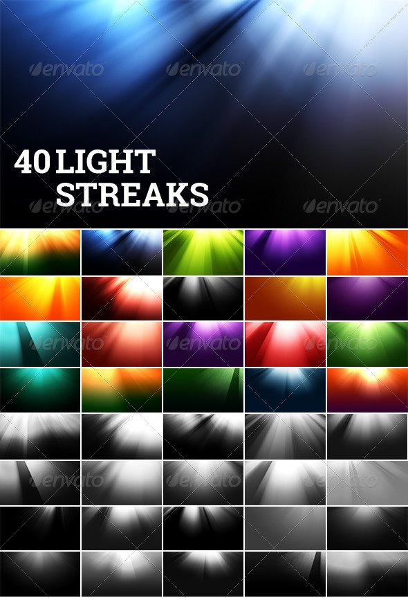 Light Streak Backgrounds - Miscellaneous Backgrounds