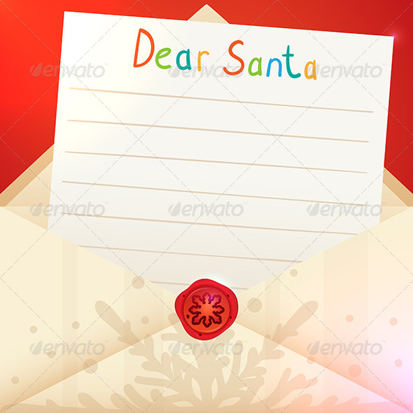 Christmas Letter to Santa Claus - Christmas Seasons/Holidays