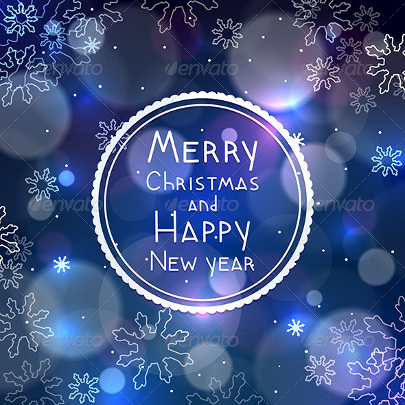 Christmas and New Year Greeting Card - Christmas Seasons/Holidays