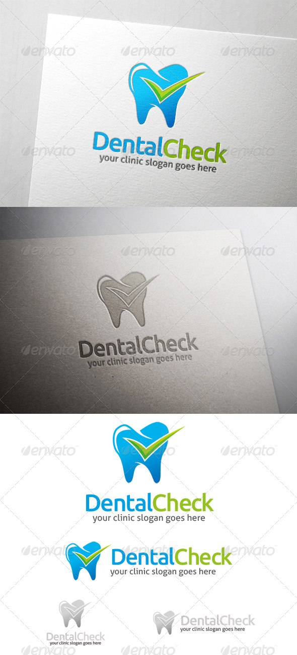 Dental Check Logo - Humans Logo Templates