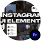 Instagram UI Elements Instagram UI Elements - VideoHive Item for Sale