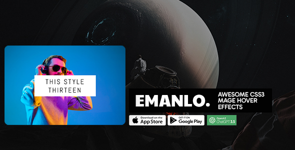 Emanlo - Awesome CSS3 Image Hover Effects