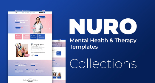 Nuro Mental Health & Therapy Templates Collections