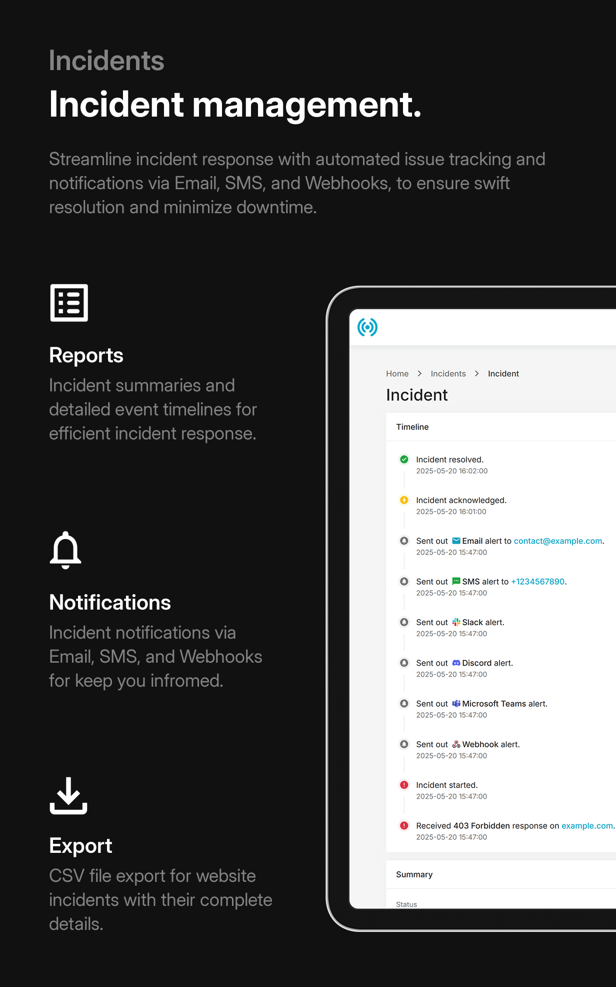 phpUptime - Website Uptime Monitor Platform