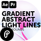 Gradient Abstract Light Lines Backgrounds - VideoHive Item for Sale