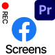 Facebook Story Recording Screens UI (Automated) - VideoHive Item for Sale
