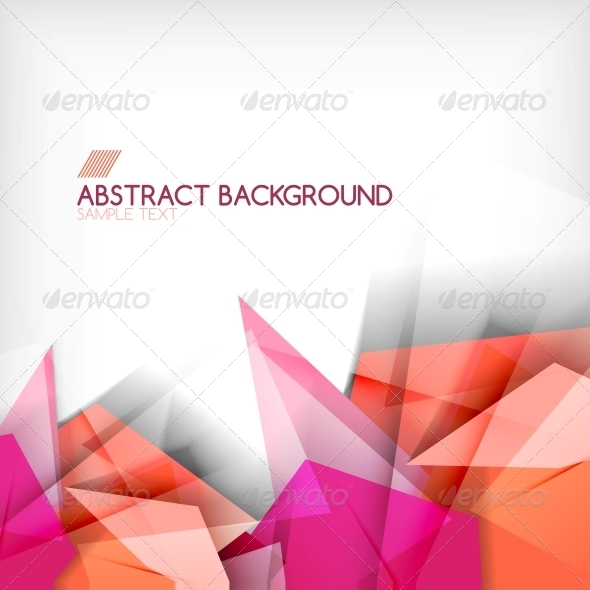 Abstract Geometric Shape Background - Backgrounds Business