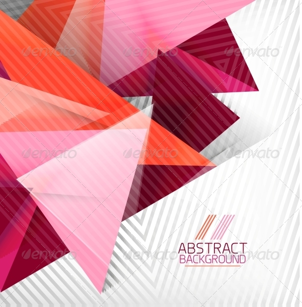 Abstract Geometric Shape Background - Backgrounds Business