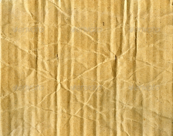 Crumpled cardboard - Miscellaneous Textures