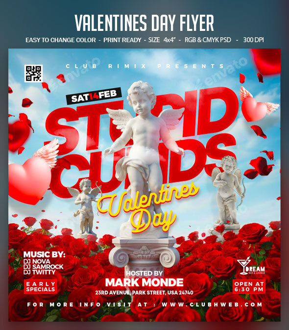 Valentine's Day Flyer