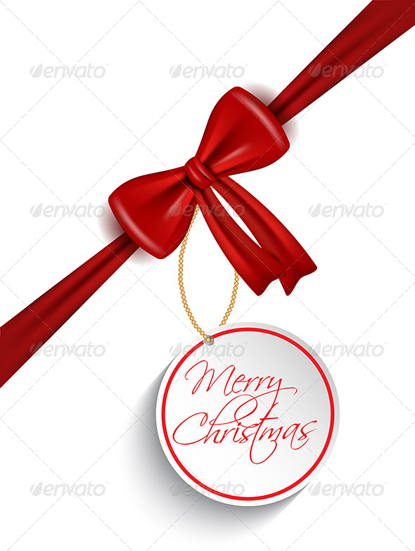 Christmas Tag Background - Christmas Seasons/Holidays