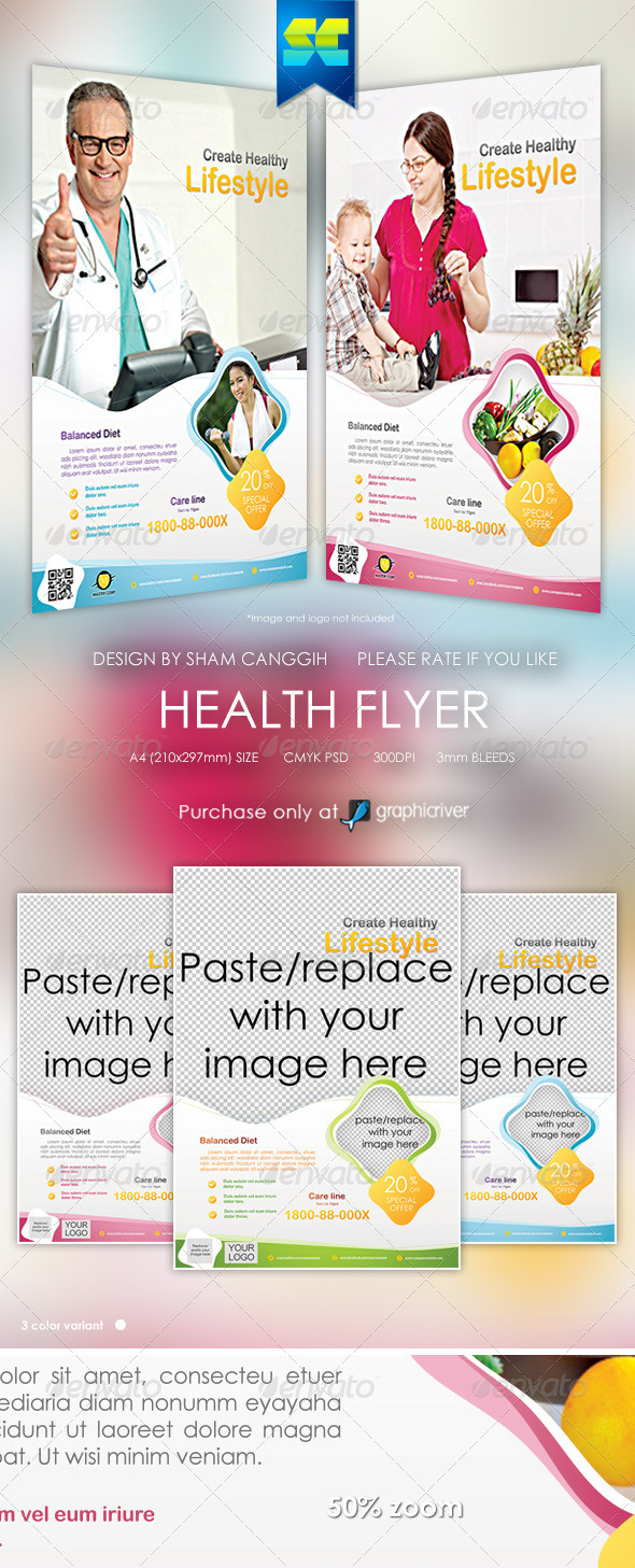 Health & Beauty Flyer / Magazine Ads - Miscellaneous Events