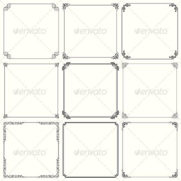 Decorative Frames - Patterns Decorative