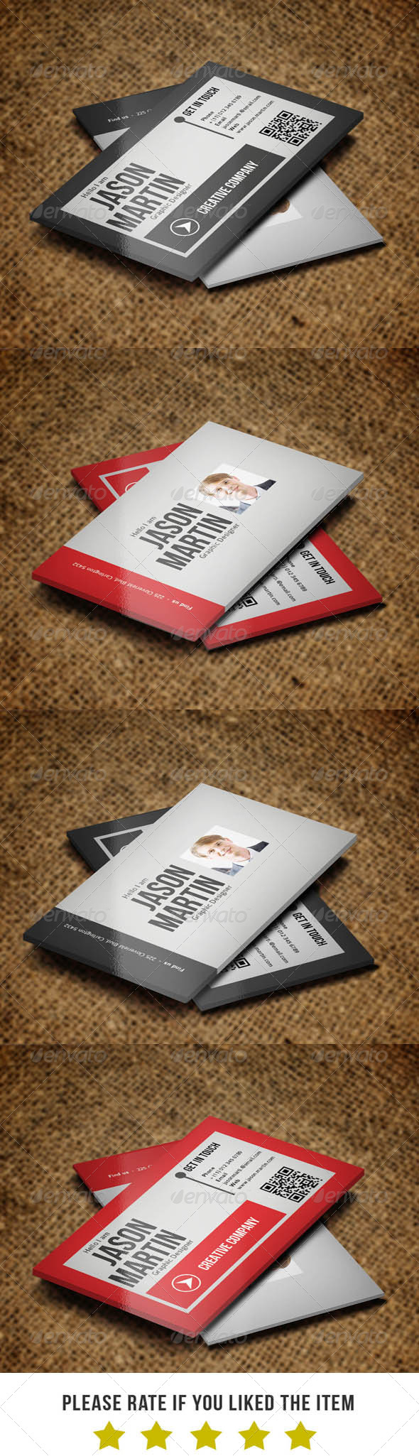 Corporate Business Card v39 - Corporate Business Cards