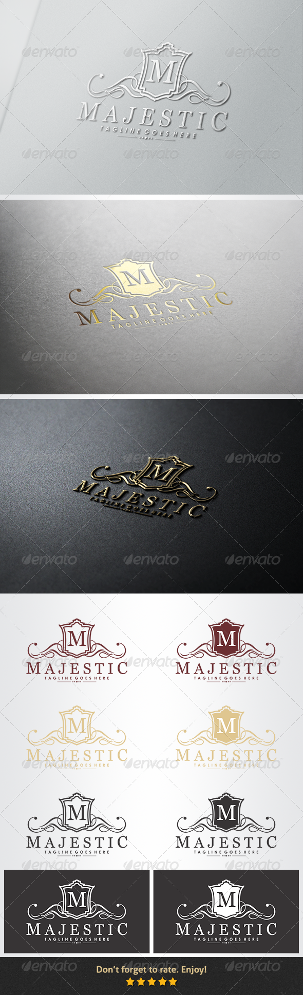 Majestic Logo - Crests Logo Templates