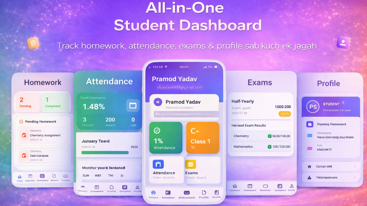 Complete Flutter School Management System – Admin Panel, Student ...