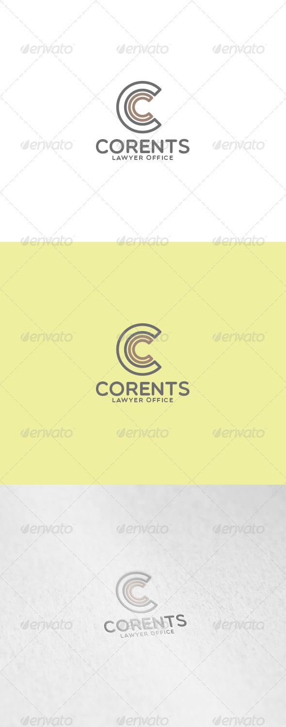 Corents Logo - Letters Logo Templates