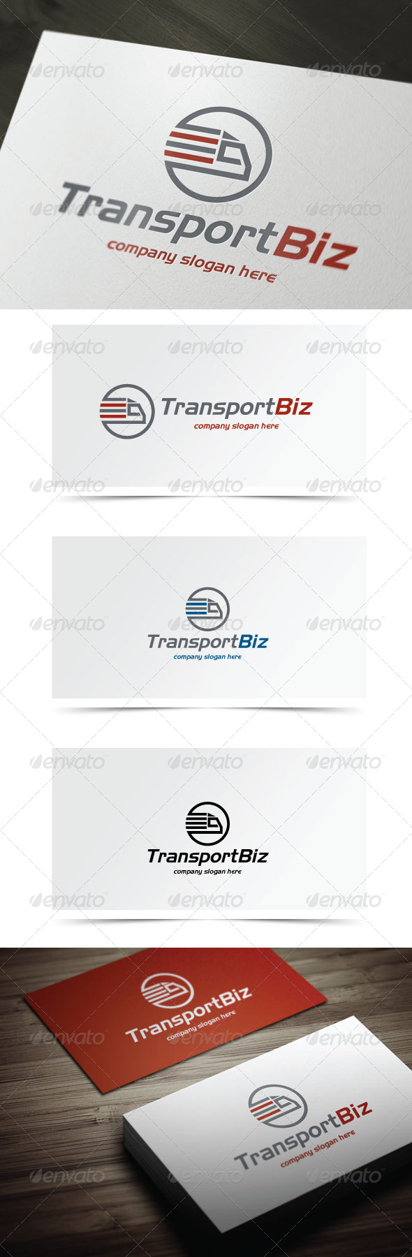Transport Biz - Objects Logo Templates