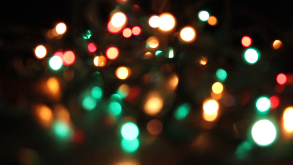 Christmas Lights Bokeh