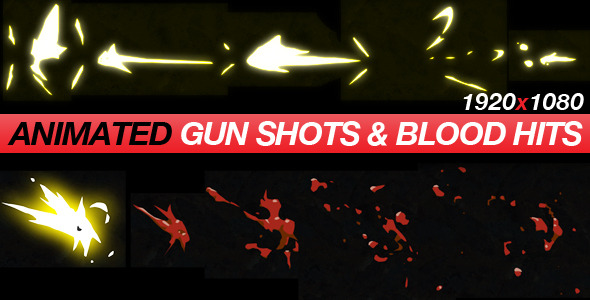 Gun Shots & Blood Hits - Anime Action Essentials