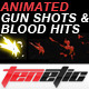 Gun Shots &amp; Blood Hits - Anime Action Essentials - VideoHive Item for Sale