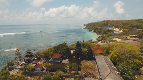 Hindu Temple on the Island BaliIndonesia alt