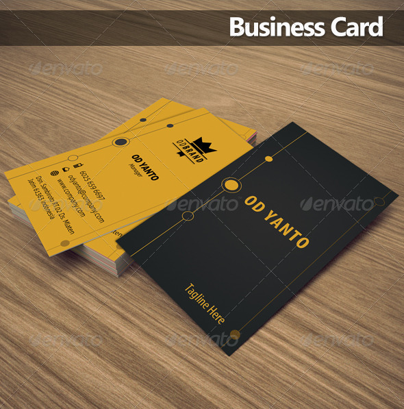 Business Card OD 4 - Business Cards Print Templates
