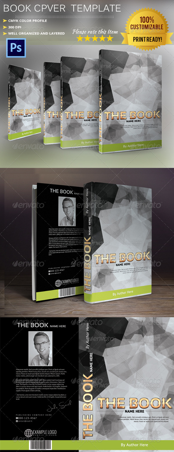 Book Cover Template Vol.10 - Miscellaneous Print Templates