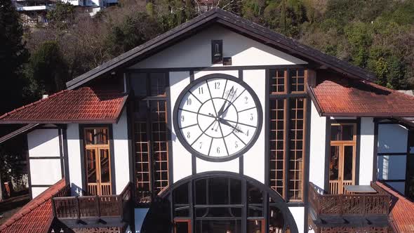 Restaurant Gagripsh. Gagra. Abkhazia. Mountains and sea. Black Sea. alt