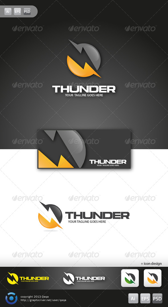 Thunder Logo - Logo Templates
