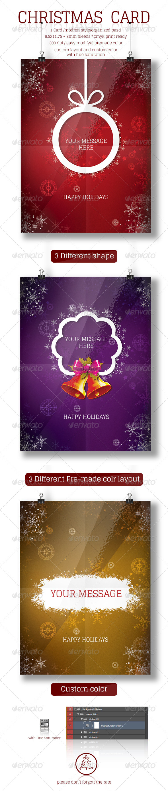 Christmas Card - Holidays Events