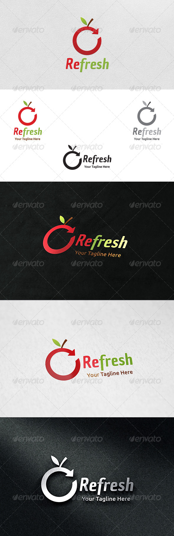 Refresh - Logo Template - Nature Logo Templates