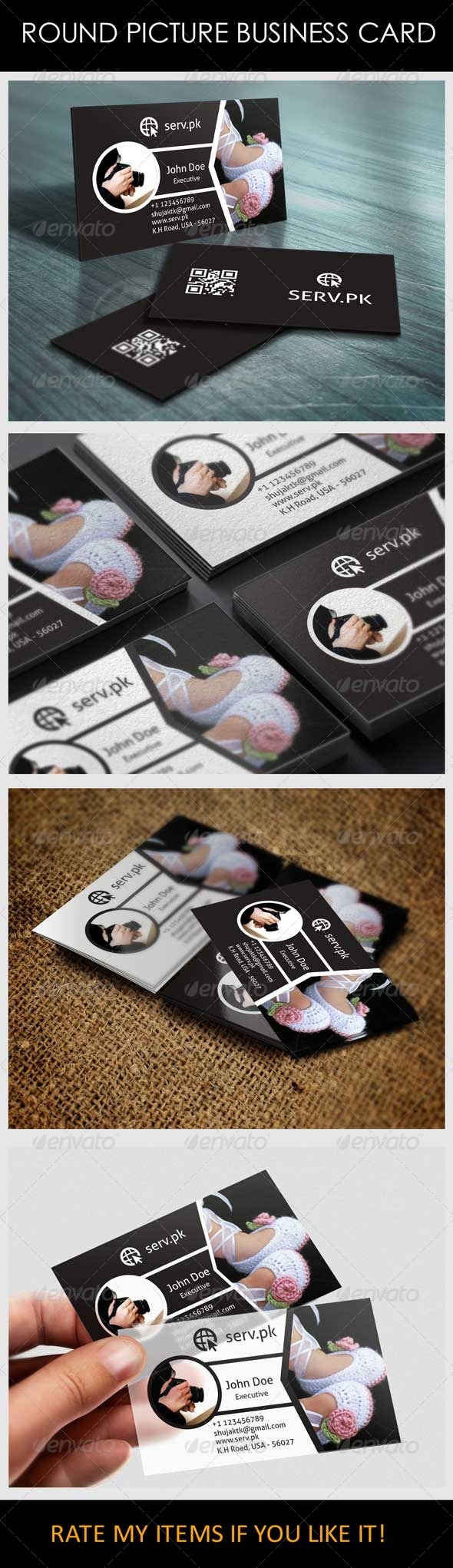 New Fashion Model Business Card - Industry Specific Business Cards