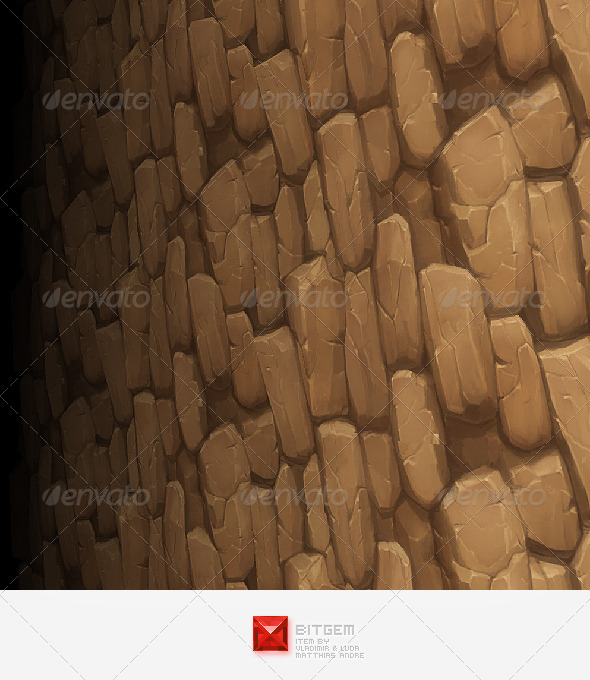 Wall Texture Tile - 3Docean 6132736