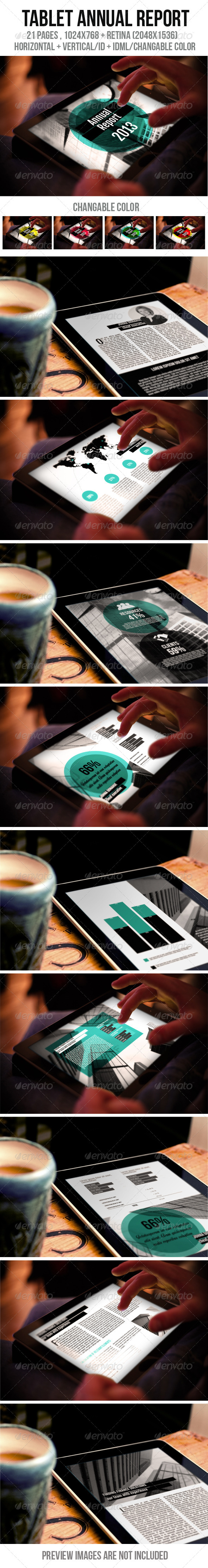 iPad & Tablet Annual Report - Digital Magazines ePublishing