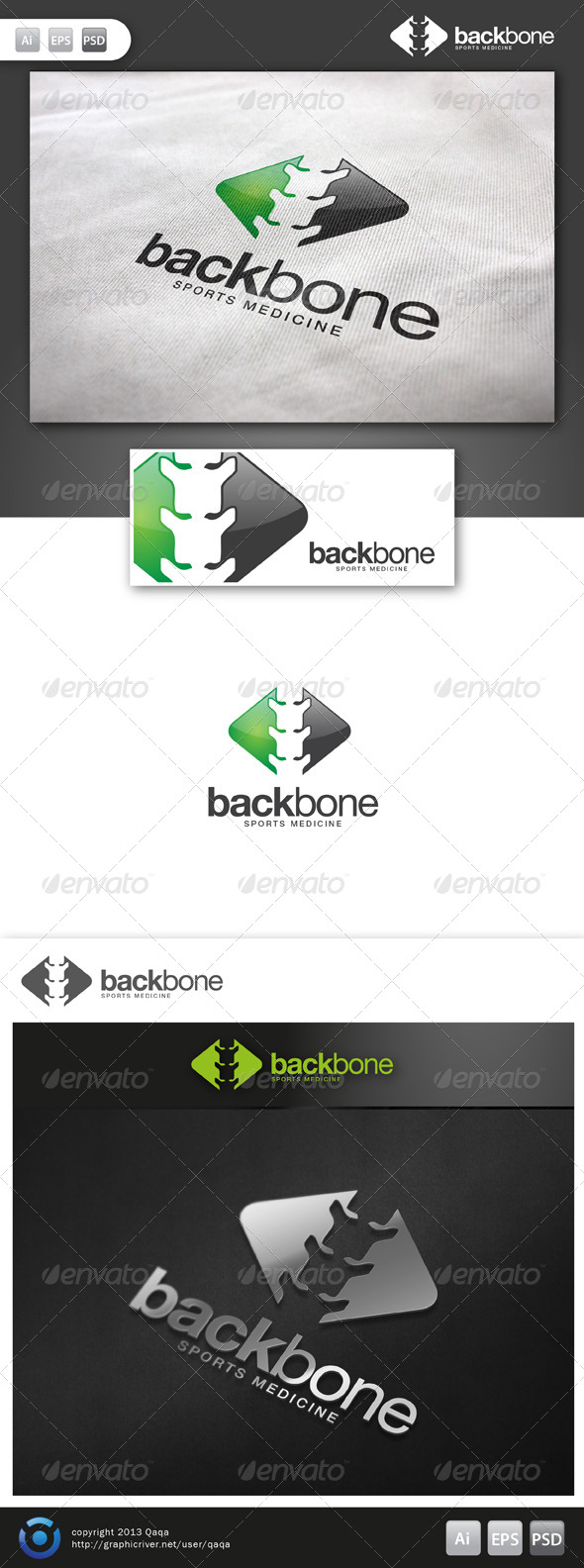 Back Bone Logo - Logo Templates