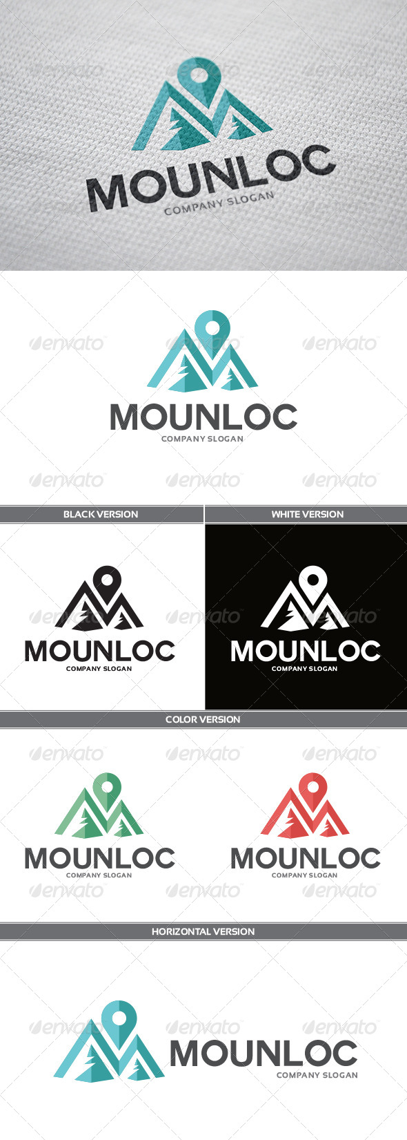 MounLoc Logo - Objects Logo Templates